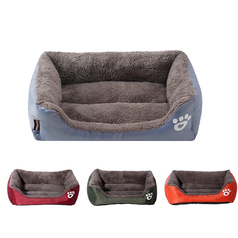 Pet Dog Bed Pet Nest Warming Dog House Dog Fall and Winter Warm Nest Kennel For Cat Puppy with free gift gloves Soft Material