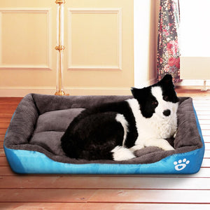 Pet Dog Bed Pet Nest Warming Dog House Dog Fall and Winter Warm Nest Kennel For Cat Puppy with free gift gloves Soft Material