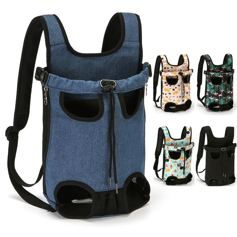 Pets Accessories Cat Backpack Canvas Breatable Puppy Travel Dog Bag Backpack for Small Dog Chihuahua Pitbull Corgi Cat Carrier