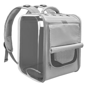 Portable Dog Cat Carrier Bag Breathable Space Capsule Astronaut Travel Bag Transparent Outdoor Small Cat Carrier Pet Backpack