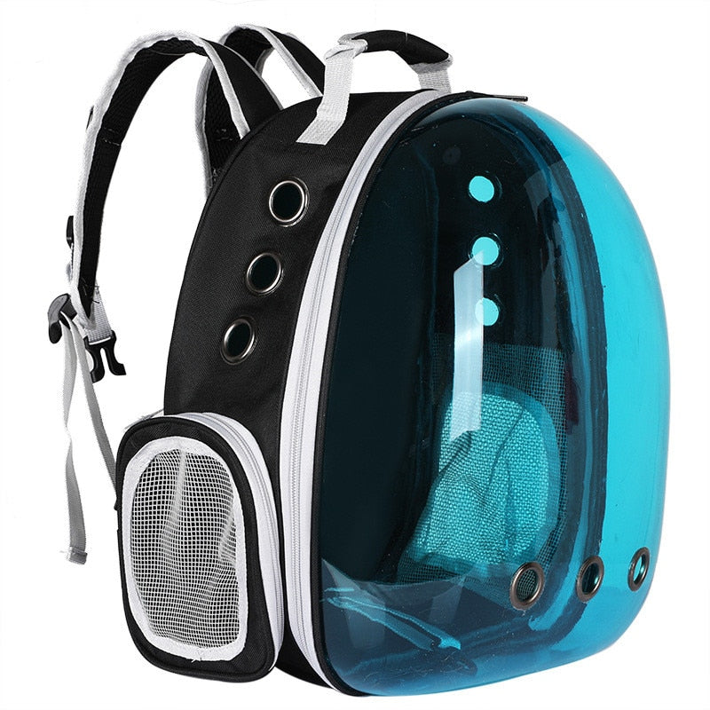 Portable Pet Carrier Bag Breathable Cat Bag Outdoor Travel Backpack for Cat and Dog Transparent Space Pet Backpack Bag for Cat