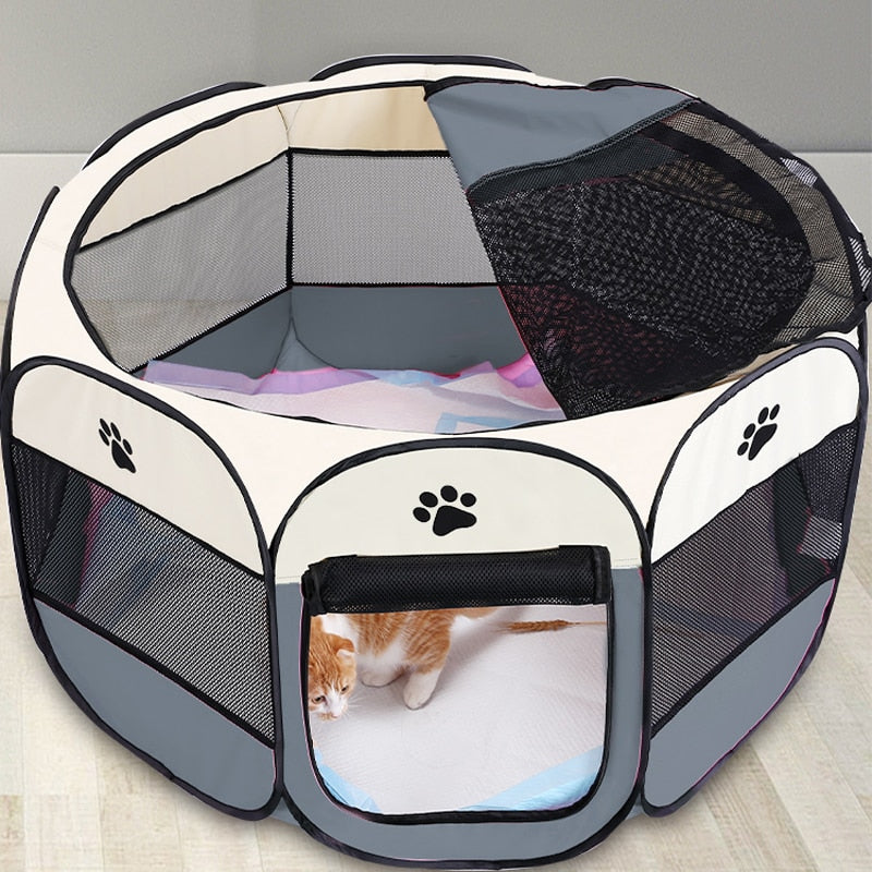 Portable perros House Large Small Dogs Outdoor Dog Cage для собак Houses For Foldable Indoor Playpen Puppy Cats Pet Dog Bed Tent