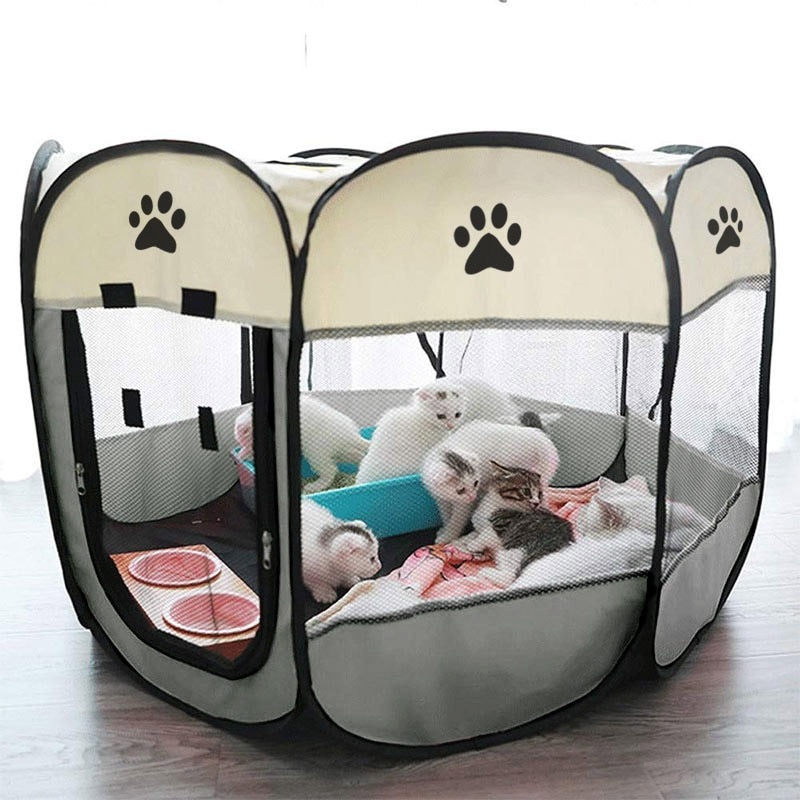 Portable perros House Large Small Dogs Outdoor Dog Cage для собак Houses For Foldable Indoor Playpen Puppy Cats Pet Dog Bed Tent