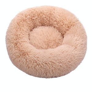 Round Cat Beds House Soft Long Plush Best Pet Dog Bed For Dogs Basket Pet Products Cushion Cat Bed Cat Mat Animals Sleeping Sofa