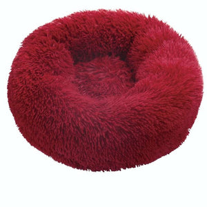 Round Cat Beds House Soft Long Plush Best Pet Dog Bed For Dogs Basket Pet Products Cushion Cat Bed Cat Mat Animals Sleeping Sofa