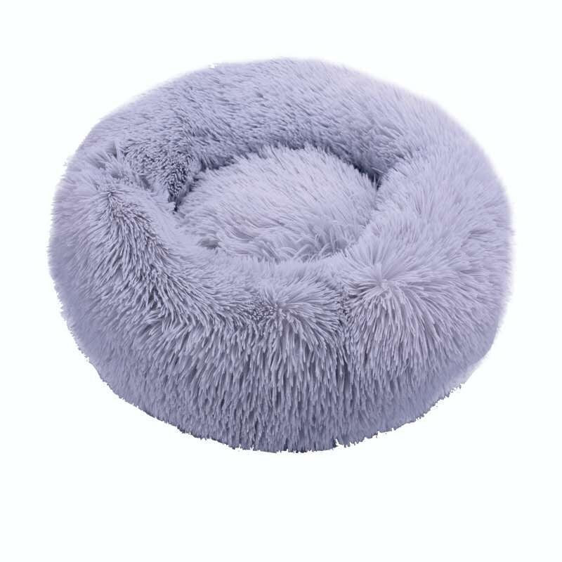 Round Cat Beds House Soft Long Plush Best Pet Dog Bed For Dogs Basket Pet Products Cushion Cat Bed Cat Mat Animals Sleeping Sofa