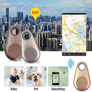 Smart Pet GPS Tracker Anti Lost Portable Bluetooth Tracker For Dog Cat Alarm Trackers Keychain Wallet Kids Finder Equipment ^o^